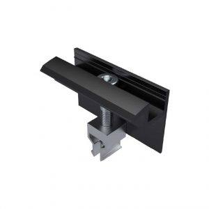 Szélső leszorító szett, fekete, 30mm (SW3070 fekete szett)