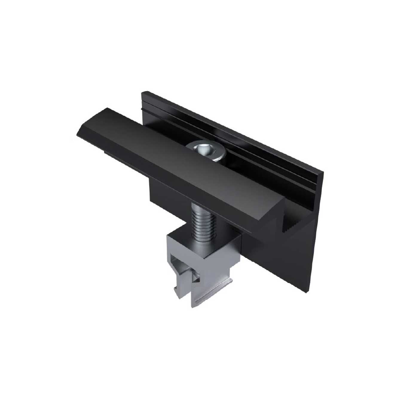 Szélső leszorító szett, fekete, 32mm (SW3270 fekete szett)