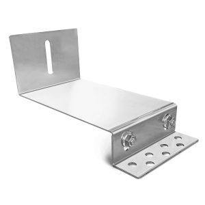 Oldalról szerelhető tetőkampó egyenes (Terrán) cseréphez - állítható