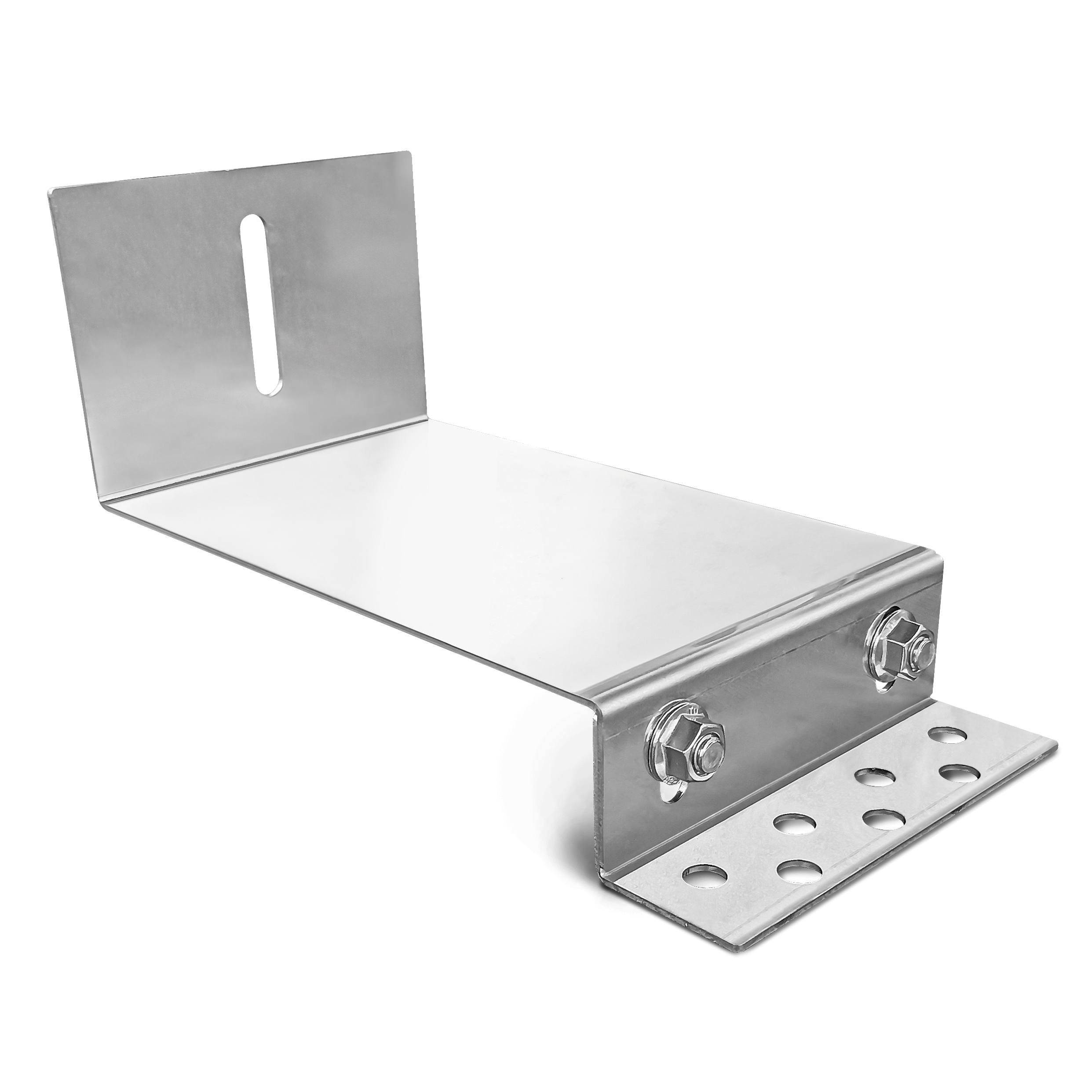 Oldalról szerelhető tetőkampó egyenes (Terrán) cseréphez - állítható