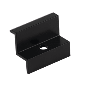 Szélső leszorító elem, fekete, 30mm (SR3050-F)