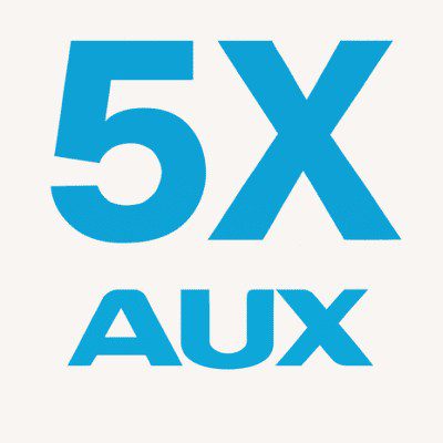 5 db AUX Delta 3 3,5 kW split klíma csomagban