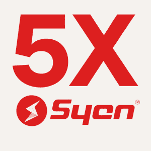 5 db SYEN Muse Next 3,5 kW split klíma csomagban