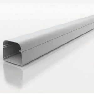 Klímacsatorna/dekorcsatorna védőfóliával, fehér, 65*50mm 2fm/szál (Canalplast, CON65)