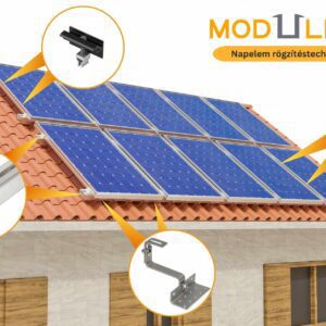 Napelem tartószerkezet cseréptetőre - 1 db panelhez