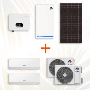 Hibrid napelemes rendszer energiatárolóval – 8 kW / 9,5 kWh